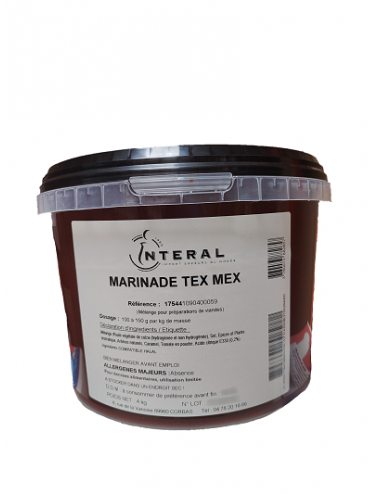 MARINADE TEX-MEX 4 KG