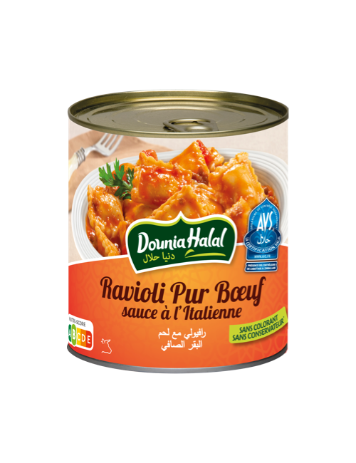RAVIOLIS HALAL DOUNIA BOEUF 4/4
